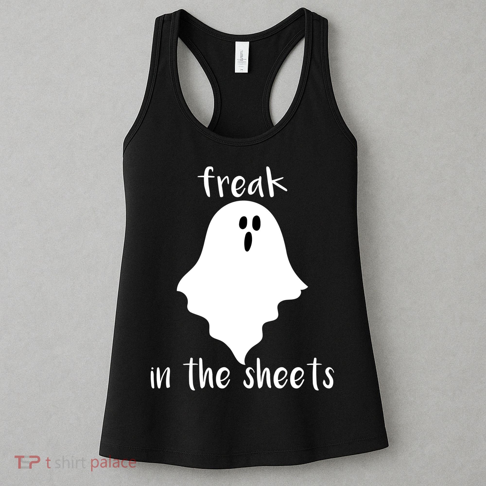 Freak in the Sheets Funny Halloween Women's Tank Top