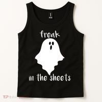 Freak in the Sheets Funny Halloween Tank Top thumb 2