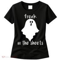 Freak in the Sheets Funny Halloween Women's T-Shirt thumb 0