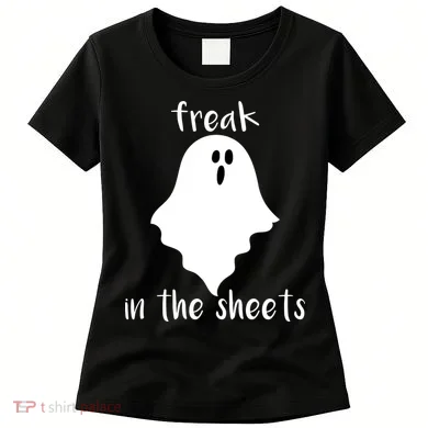 Freak in the Sheets Funny Halloween Women's T-Shirt