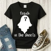 Freak in the Sheets Funny Halloween Women's T-Shirt thumb 3