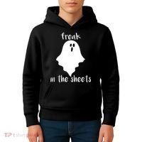 Freak in the Sheets Funny Halloween Kids Hoodie thumb 4