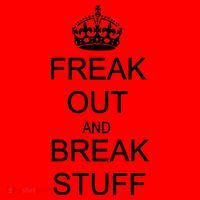 Freak Out And Break Stuff Santa Hat thumb 1