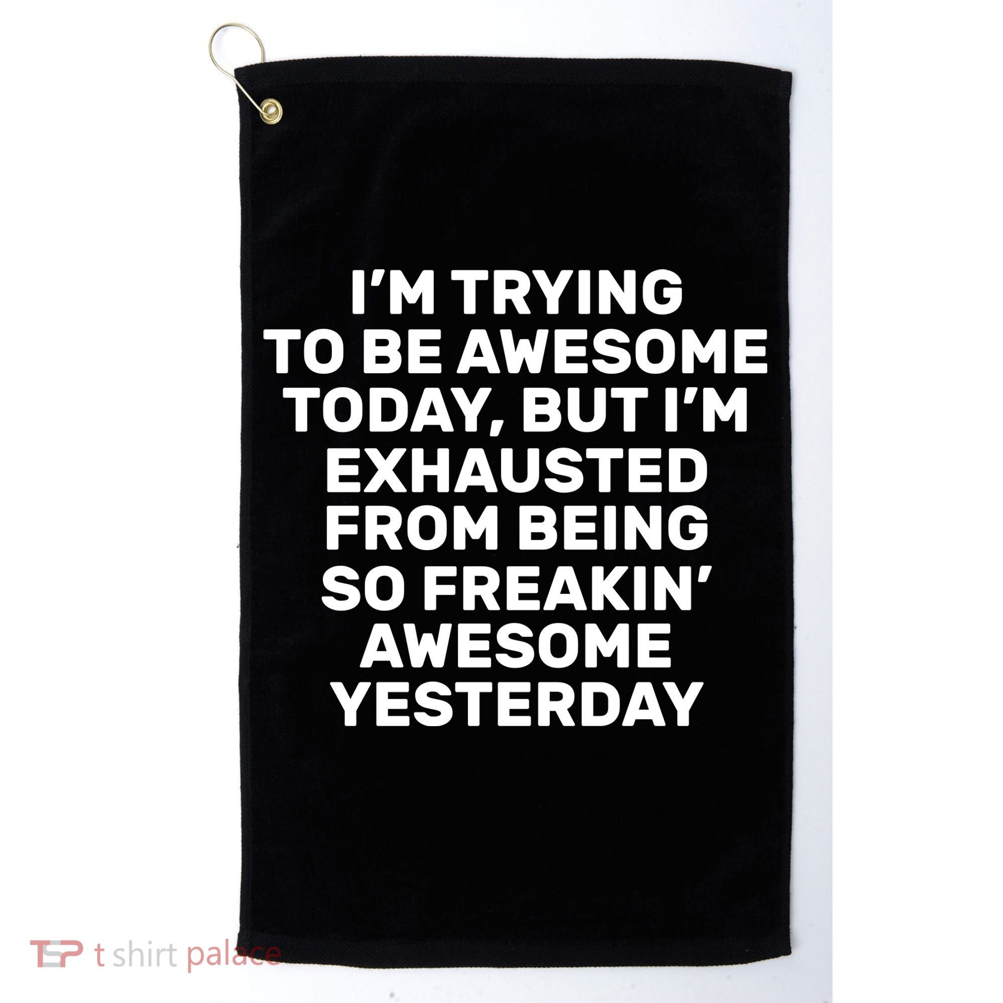 Freakin Awesome Golf Towel