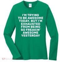 Freakin Awesome Women's Long Sleeve Shirt thumb 0