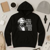 Frederick Douglass History Quote Hoodie thumb 3