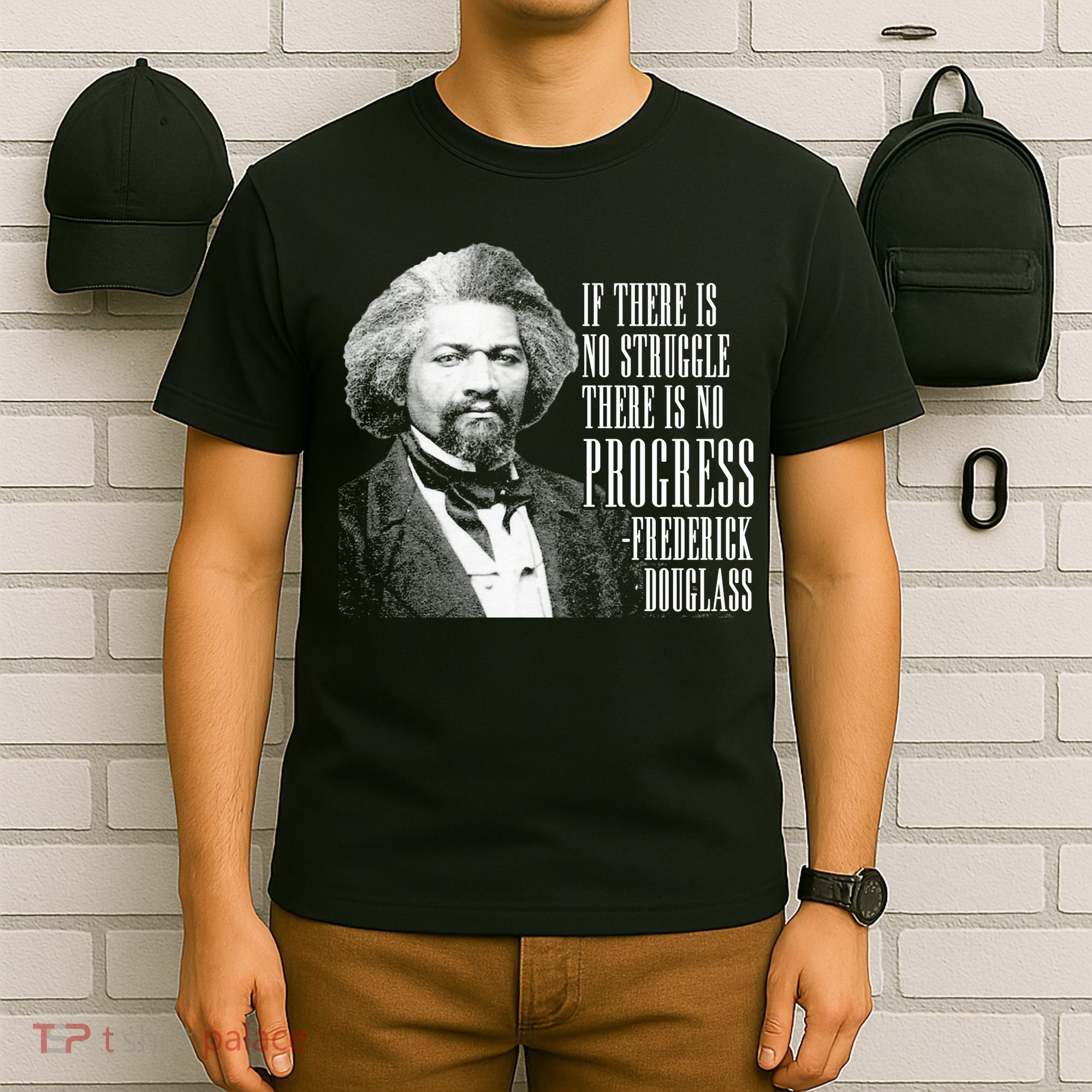 Frederick Douglass History Quote T-Shirt