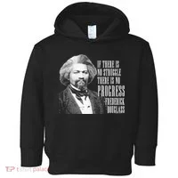 Frederick Douglass History Quote Toddler Hoodie thumb 0