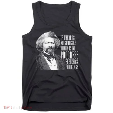 Frederick Douglass History Quote Tank Top
