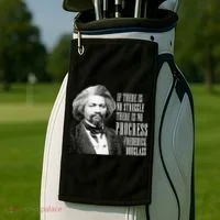 Frederick Douglass History Quote Golf Towel thumb 2