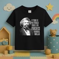 Frederick Douglass History Quote Toddler T-Shirt thumb 3