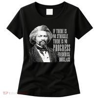 Frederick Douglass History Quote Women's T-Shirt thumb 0