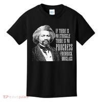 Frederick Douglass History Quote Kids T-Shirt thumb 0