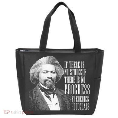 Frederick Douglass History Quote Tote Bag