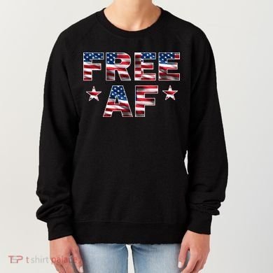 FREE AF American Pride USA Women's Sweatshirt