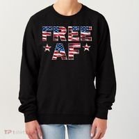 FREE AF American Pride USA Women's Sweatshirt thumb 0