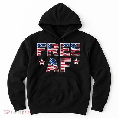 FREE AF American Pride USA Hoodie