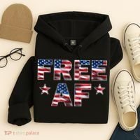 FREE AF American Pride USA Hoodie thumb 4