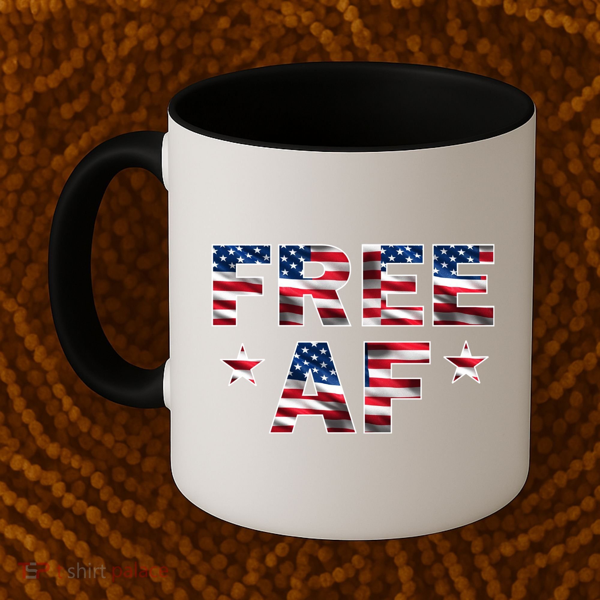 FREE AF American Pride USA Coffee Mug