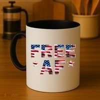 FREE AF American Pride USA Coffee Mug thumb 4
