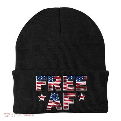 FREE AF American Pride USA Beanie