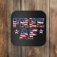 FREE AF American Pride USA Coaster thumb 0