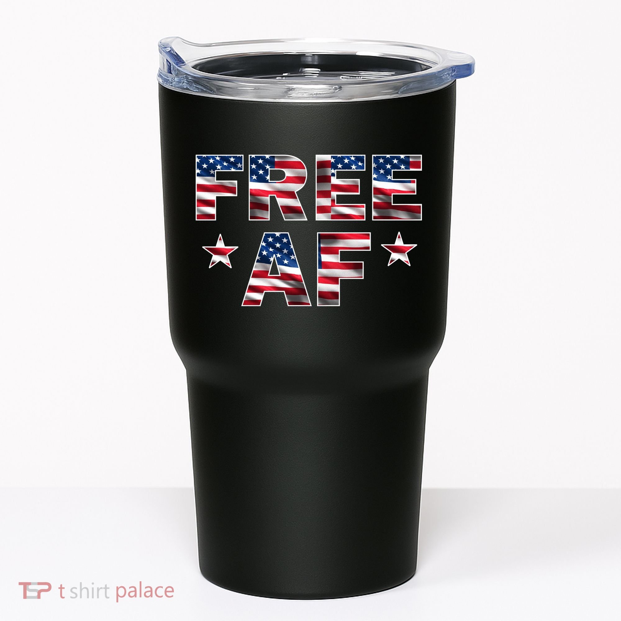 FREE AF American Pride USA Tumbler