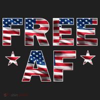 FREE AF American Pride USA Tumbler thumb 3