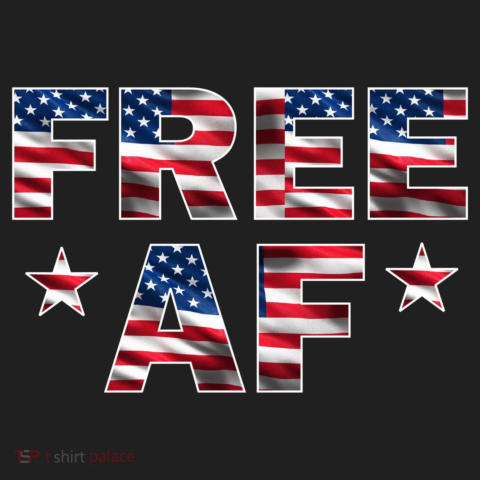 FREE AF American Pride USA Tumbler