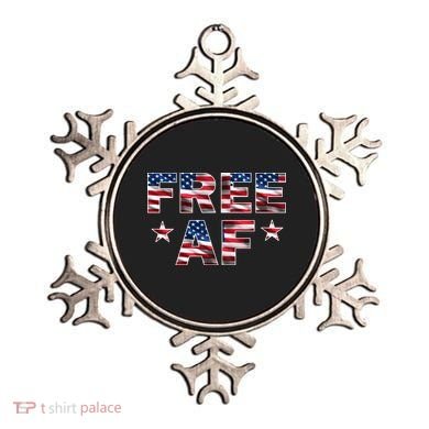 FREE AF American Pride USA Ornament