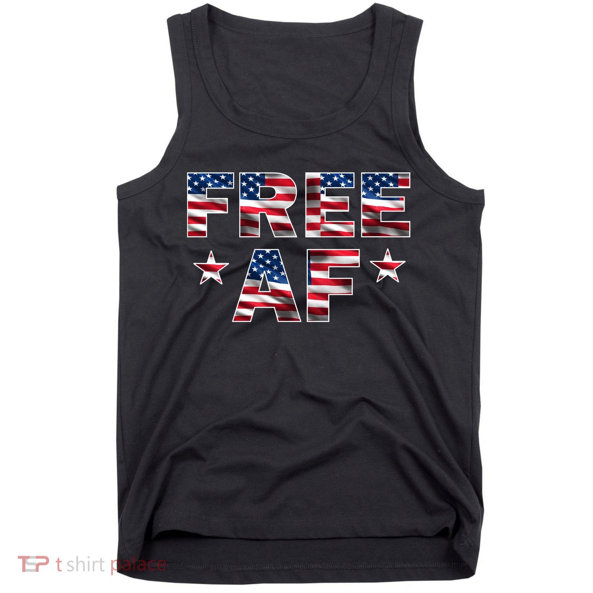 FREE AF American Pride USA Tank Top