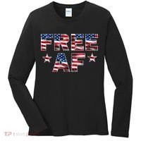 FREE AF American Pride USA Women's Long Sleeve Shirt thumb 0