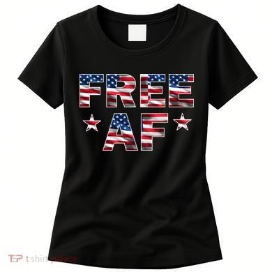 FREE AF American Pride USA Women's T-Shirt
