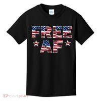 FREE AF American Pride USA Kids T-Shirt thumb 0