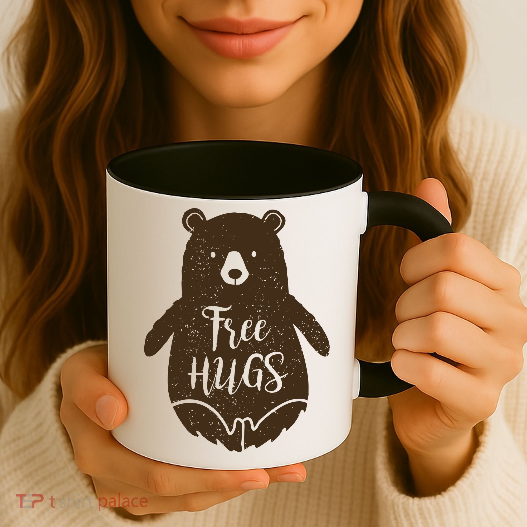 Free Bear Hugs Coffee Mug