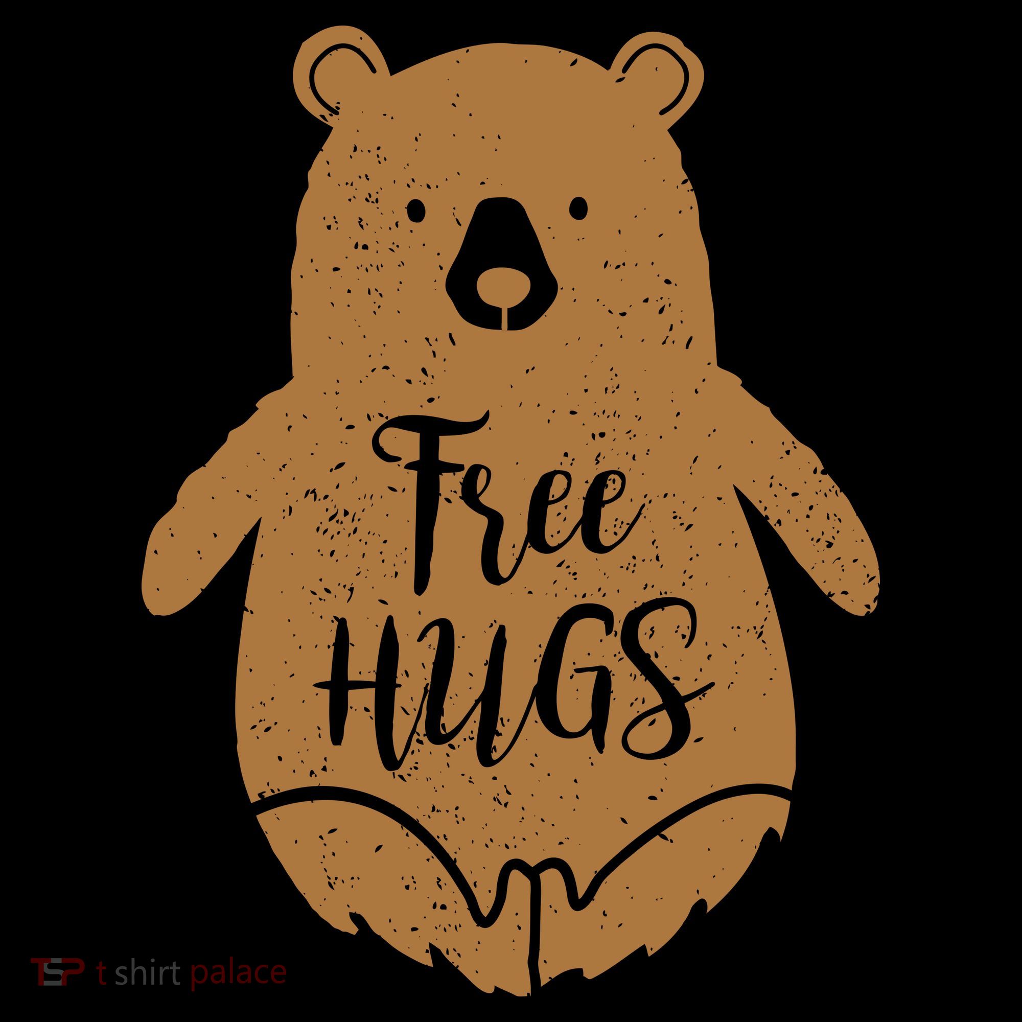 Free Bear Hugs Baby Bodysuit