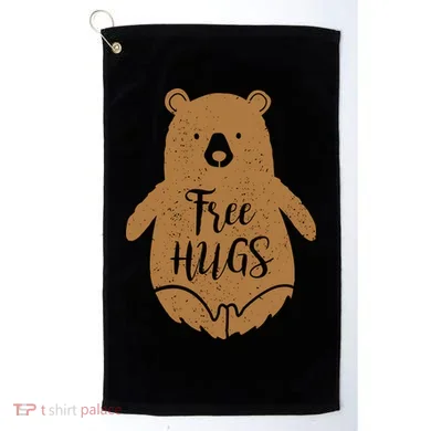 Free Bear Hugs Golf Towel
