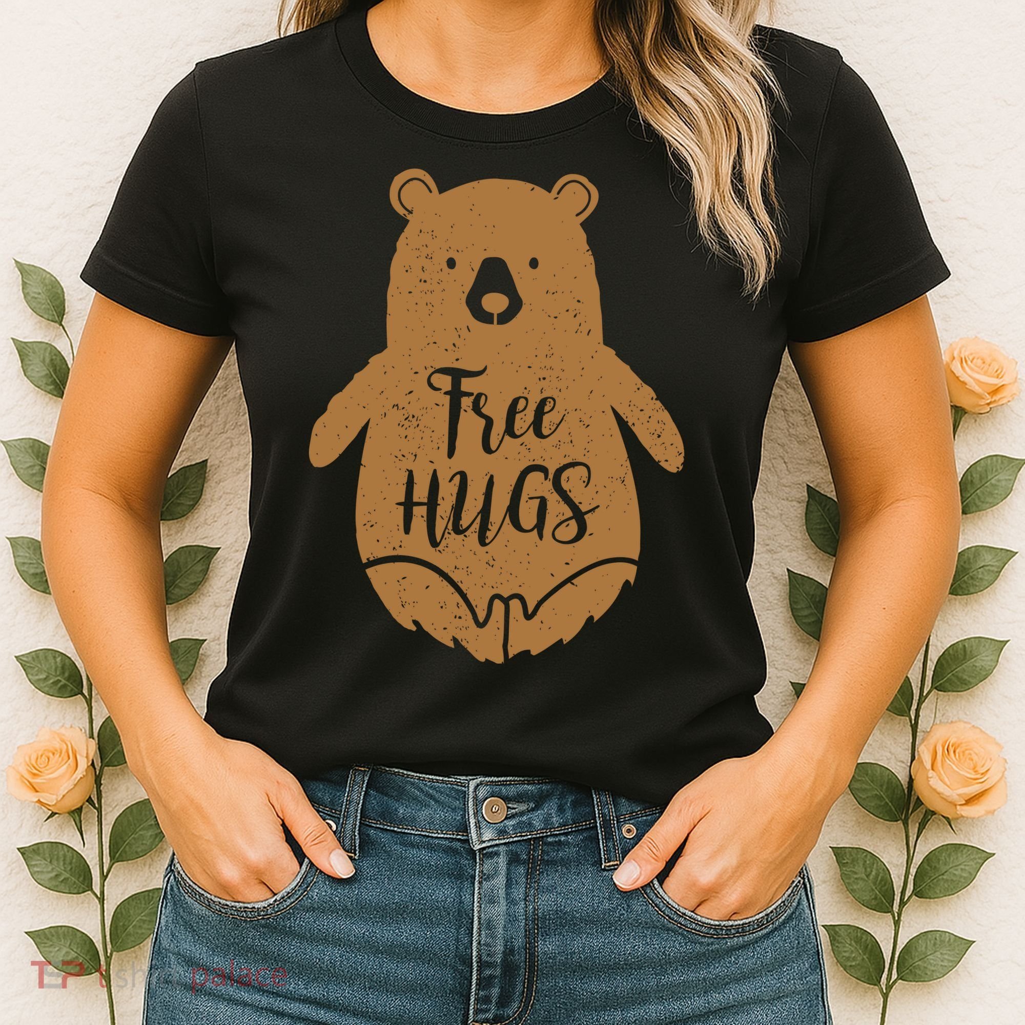 Free Bear Hugs Women's T-Shirt