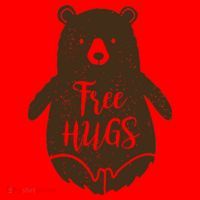 Free Bear Hugs Santa Hat thumb 1