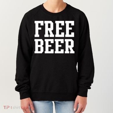 Free Beer Logo Women's Sweatshirt