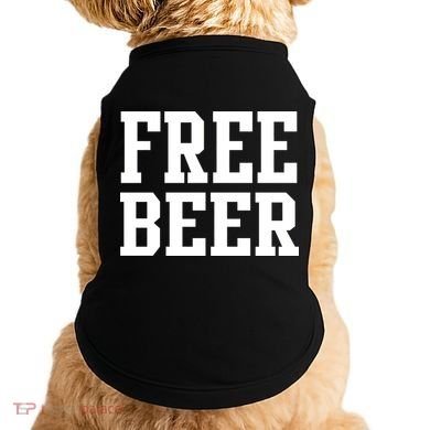 Free Beer Logo Doggie Tank