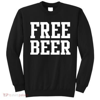 Free Beer Logo Sweatshirt
