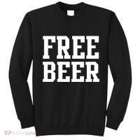 Free Beer Logo Sweatshirt thumb 0