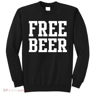 Free Beer Logo Sweatshirt