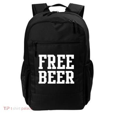 Free Beer Logo Backpack