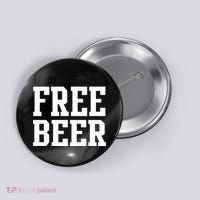 Free Beer Logo Button thumb 0