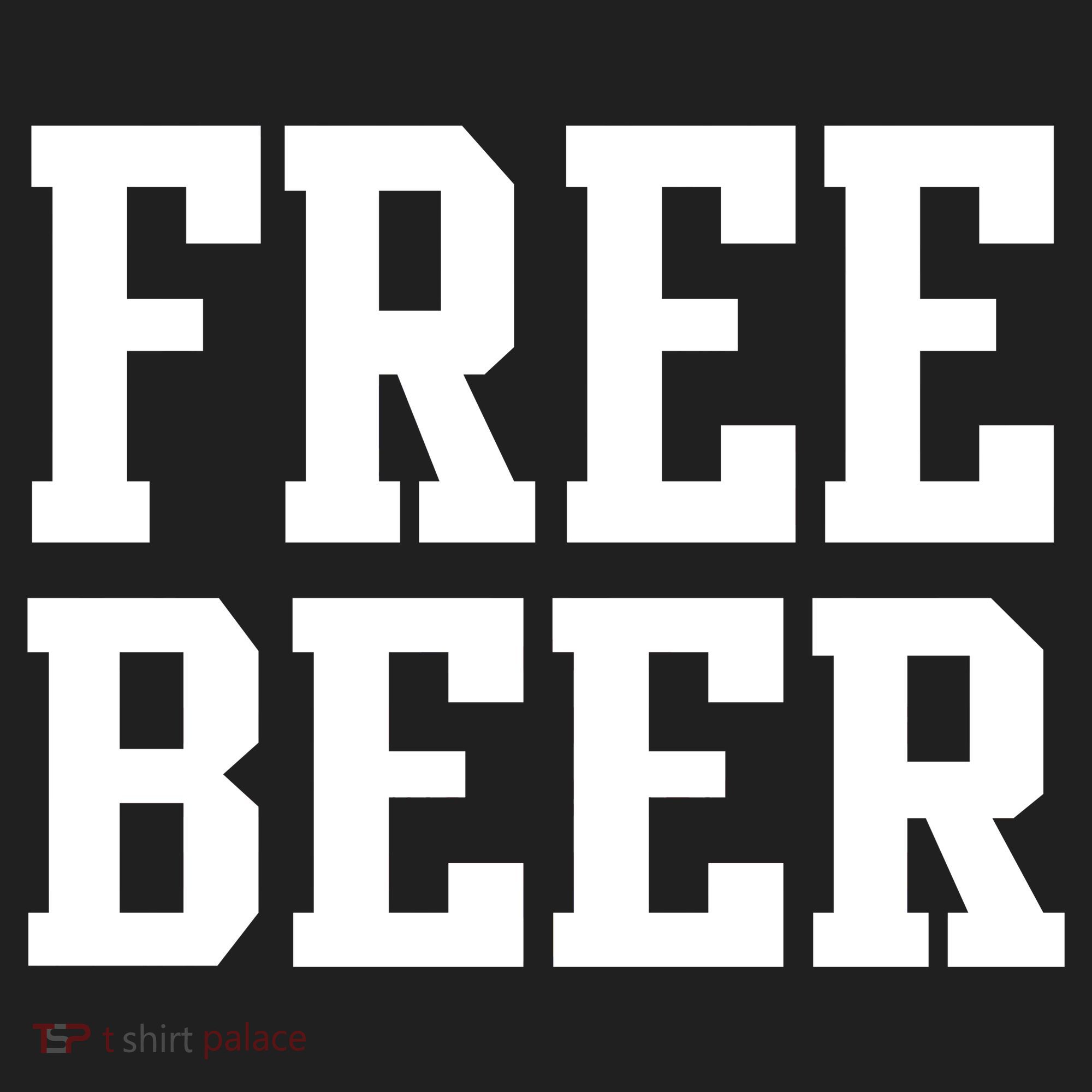 Free Beer Logo Tumbler