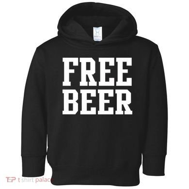 Free Beer Logo Toddler Hoodie