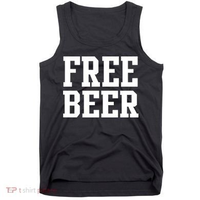 Free Beer Logo Tank Top