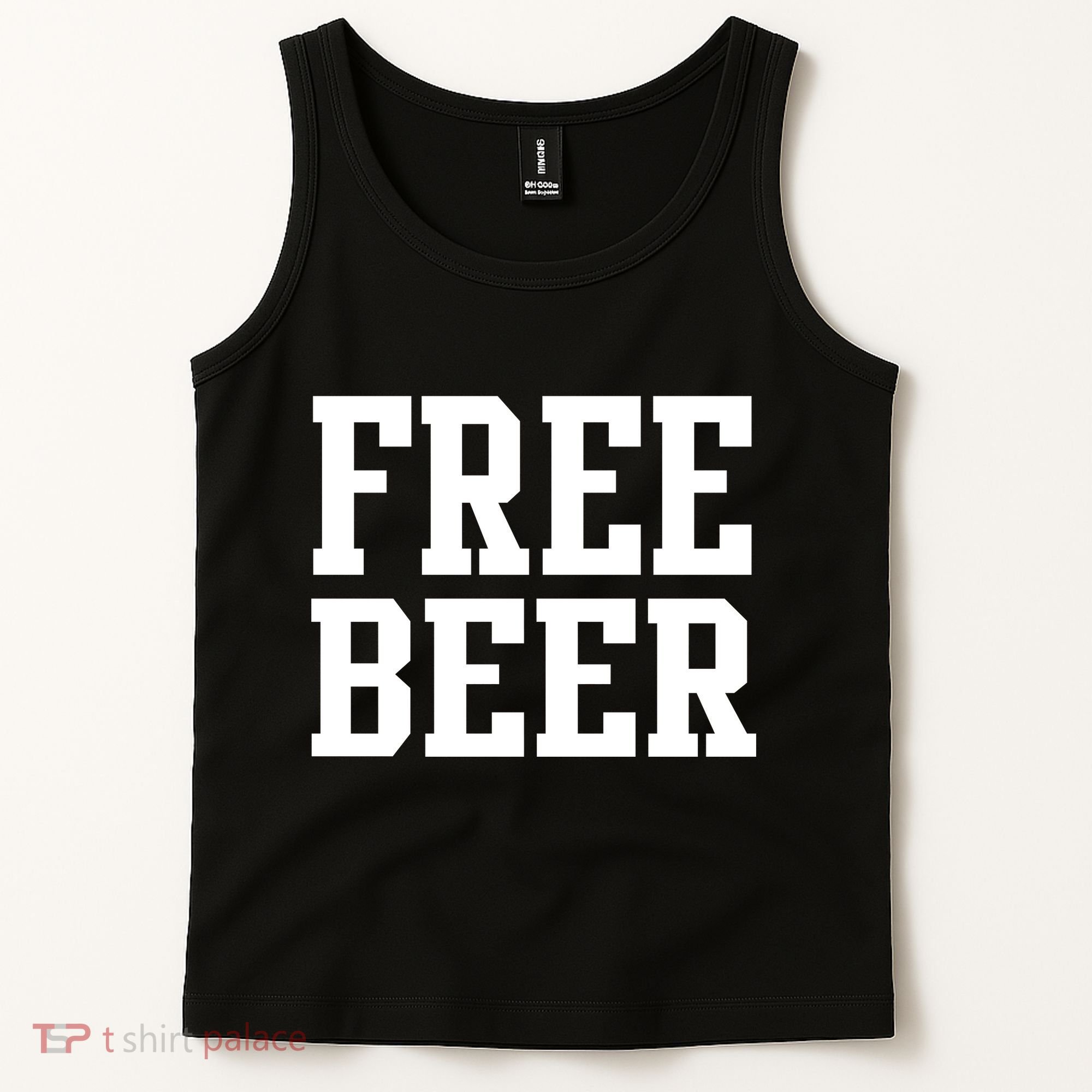 Free Beer Logo Tank Top